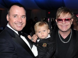 David Furnish, Zachary i Elton John