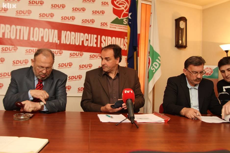 Stjepan Kljujić, Nermin Pećanac i Miro Lazović (Foto: Feđa Krvavac/Klix.ba)