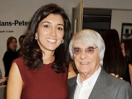Bernie Ecclestone se ženi Brazilkom Fabianom Flosi