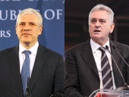 Boris Tadić i Tomislav Nikolić