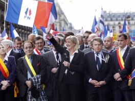 Miting Marine Le Pen (Foto: AFP)