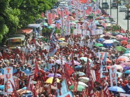 Manila 1. maja (Foto: AFP)