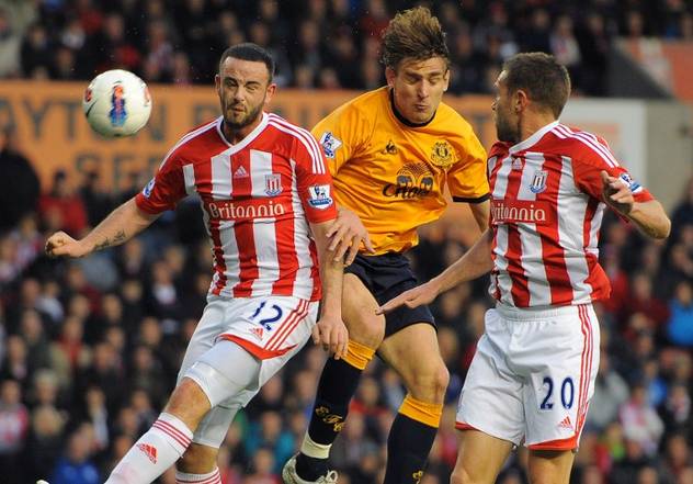 Stoke - Everton (Foto: AFP)
