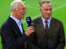 Beckenbauer i Rummenigge