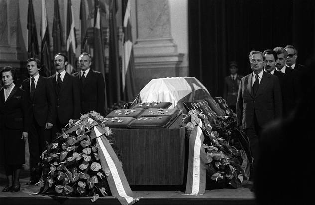 Sahrana Josipa Broz Tita (Foto: AFP)