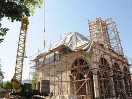 Počinje gradnja centralne kupole na Ferahadija džamiji