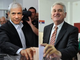 Tadić i Nikolić (Foto: Arhiv/AFP)