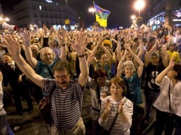 S protesta u Madridu (Foto: AFP)