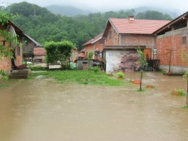 Poplave u Srebrenici (Foto: SRNA)