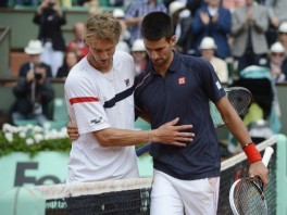 Andreas Seppi i Novak Đoković (Foto: AFP)