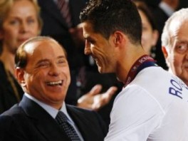 Silvio Berlusconi i Cristiano Ronaldo
