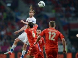 Detalj s utakmice Rusija-Češka (Foto: AFP)
