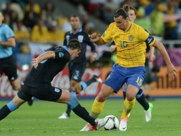 Ibrahimović na utakmici s Engleskom (Foto: AFP)