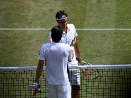 Tommy Haas i Roger Federer (Foto: AFP)
