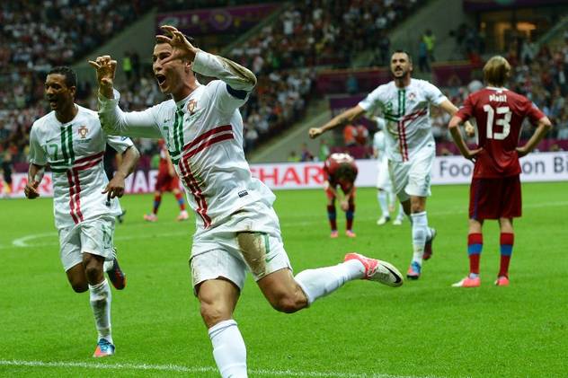 Ronaldo proslavlja pogodak (Foto: AFP)