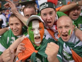 Irski navijači (Foto: AFP)