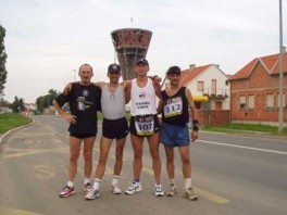 Četiri ultramaratonca koji trče od Vukovara do Srebrenice (Foto: Arhiv)