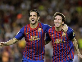 Cesc Fabregas i Lionel Messi ponovo igraju zajedno