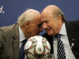 Joao Havelange i Sepp Blatter