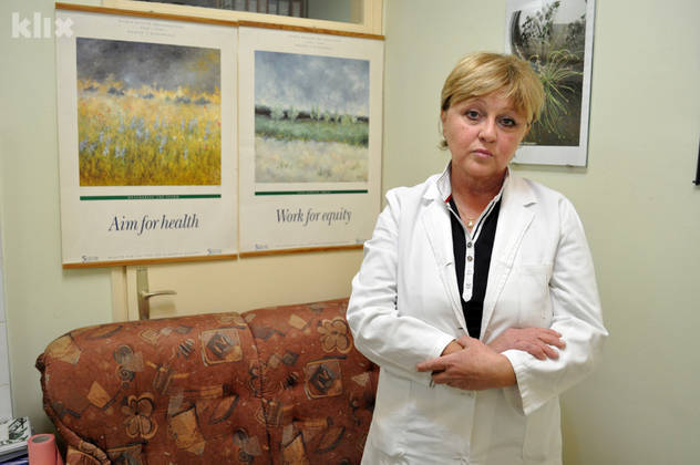 Snježana Marjanović-Lisac, psihijatrica Zavoda za alkoholizam i druge toksikomanije KS (Foto: Nedim Grabovica/Klix.ba)