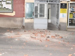 Šteta nakon potresa u Zenici (Foto: Klix.ba)