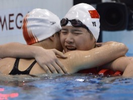 Shiwen Ye slavi pobjedu (Foto: AFP)
