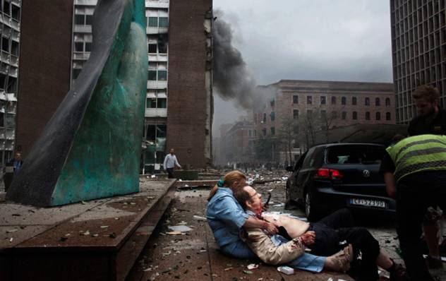 Stariji muškarac teško je povrijeđen nakon eksplozije bombe (Foto: Hampus Lundgren)