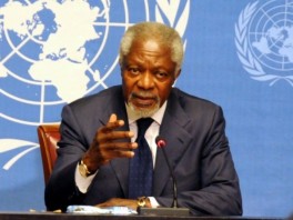 Specijalni predstavnik UN-a Kofi Annan podnio ostavku
