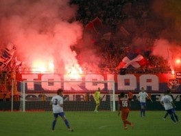 Detalj sa utakmice između Hajduka i Intera (Foto: AFP)