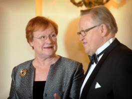 Tarja Halonen i Martti Ahtisaari