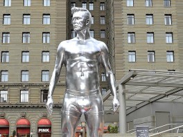 Statua Beckhama u New Yorku