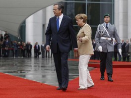 Angela Merkel i Antonis Samaras