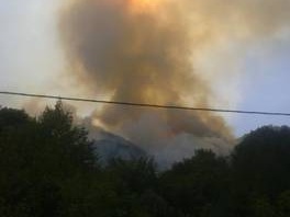 Požar kod Boračkog jezera