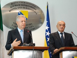 Mario Monti i Vjekoslav bevanda (Foto: Anadolija)