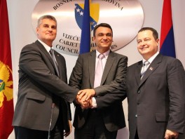 Brajović, Ahmetović i Dačić (Foto: Almir Panjeta/Klix.ba)