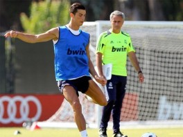 Cristiano Ronaldo na dašanjem treningu (Foto: As.com)