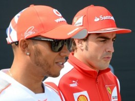 Lewis Hamilton i Fernando Alonso (Foto: AFP)