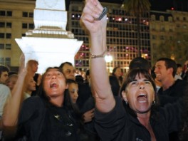 Protesti protiv Cristine Fernandez (Foto: AFP)