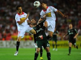 Detalj sa utakmice Sevilla-Real (Foto: AFP)