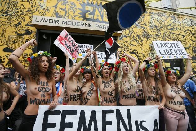 Sjedište grupe Femen će u buduće biti u Francuskoj (Foto: AFP)