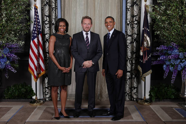 Bakir Izetbegović sa Michelle i Barckom Obamom