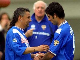 Roberto Baggio, Carlo Mazzone i Pep Guardiola