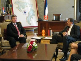 Gjorge Ivanov i Milorad Dodik (Foto: SRNA)