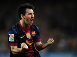 Lionel Messi proslavlja gol protiv Real Madrida (Foto: AFP)