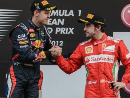 Vettel i Alonso (Foto: AFP)
