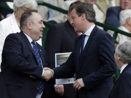 David Cameron i Alex Salmond