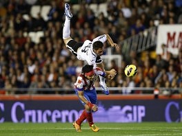 Detalj sa susreta Valencia - Atletico (Foto: AFP)