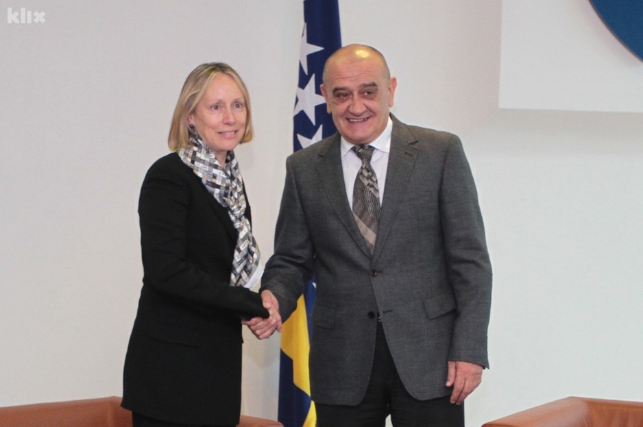 Jane Armitage i Vjekoslav Bevanda (Foto: Feđa Krvavac/Klix.ba)