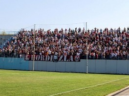 Navijači Sarajeva na stadionu u Lukavici (Foto: Feđa Krvavac/Klix.ba)