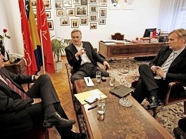 Lagumdžija - Čović - Sorensen: Stvoriti povoljan ambijent za strana ulaganja